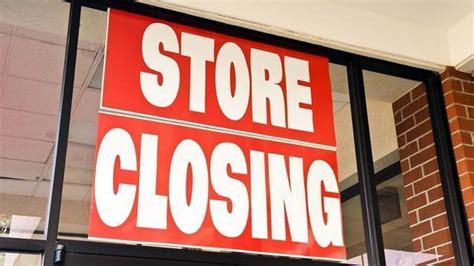 Luxury retailers closing down .